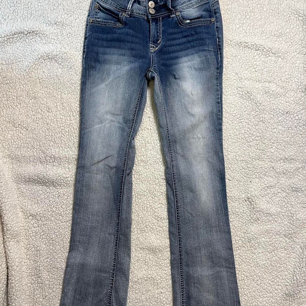 Y2K Wallflower Low Rise‎ Curvy Bootcut Jeans Size 3